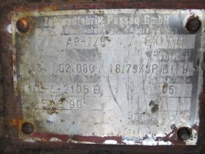 Punte ZF tip AP-7/H
