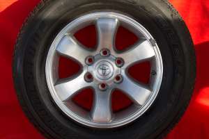 Jante originale Toyota Land Cruiser anvelope vara 17 inch