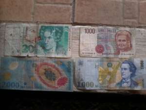 vand bancnote vechi