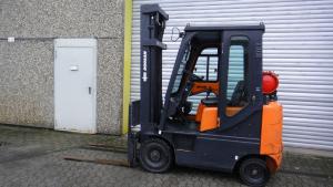 Doosan G18G-5 Kompakt LPG,  Triplex,  Seitenschieber,  Linde