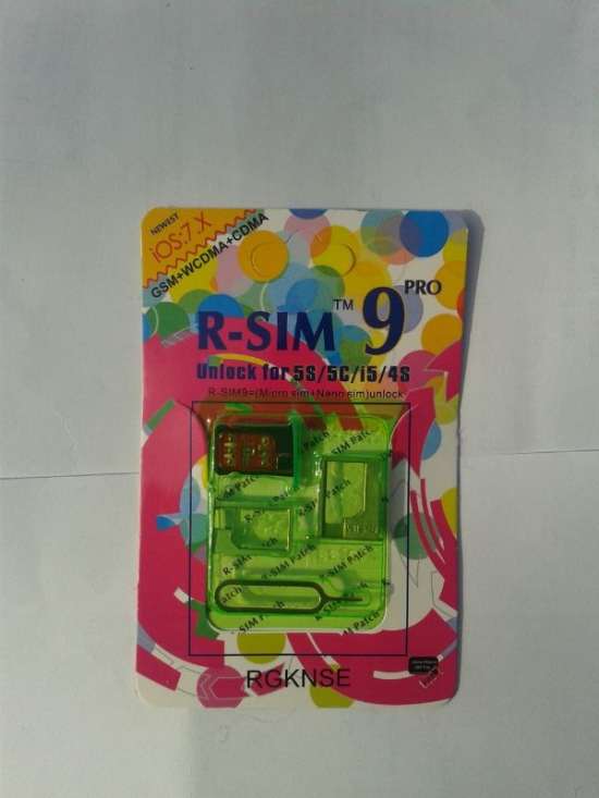 R-SIM 9 pentru deblocare Iphone 4S 5 5G 5S 5C