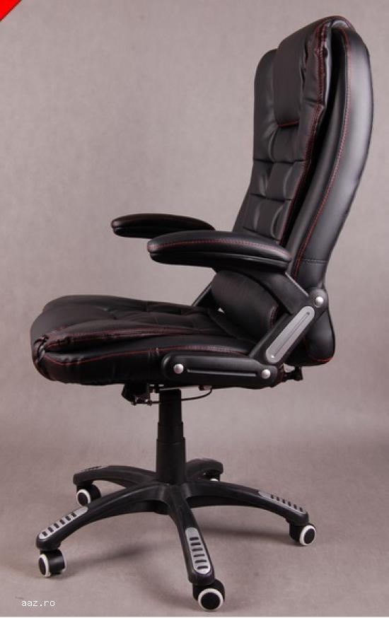 Scaun de birou Brandon Directorial Negru