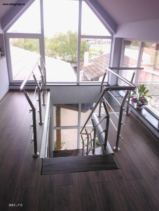 Balustrade cu sticla