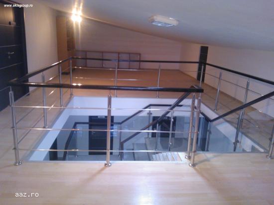 Balustrade inox