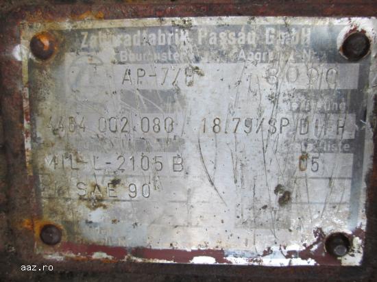 Dezmembrez transmisie de punte ZF AP7/H