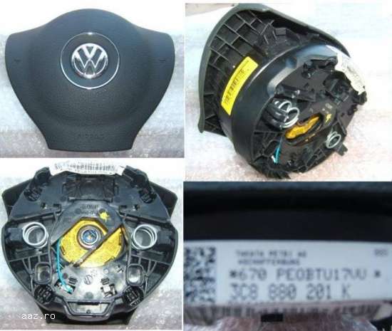 AIRBAG VW Passat 3C,  Passat CC,  Golf VI,  Golf VI Plus 3C8 880 201 NOU