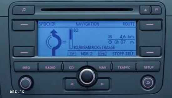Radio Cd Mp3 OEM Volkswagen Seat Cu Navigatie Rns300