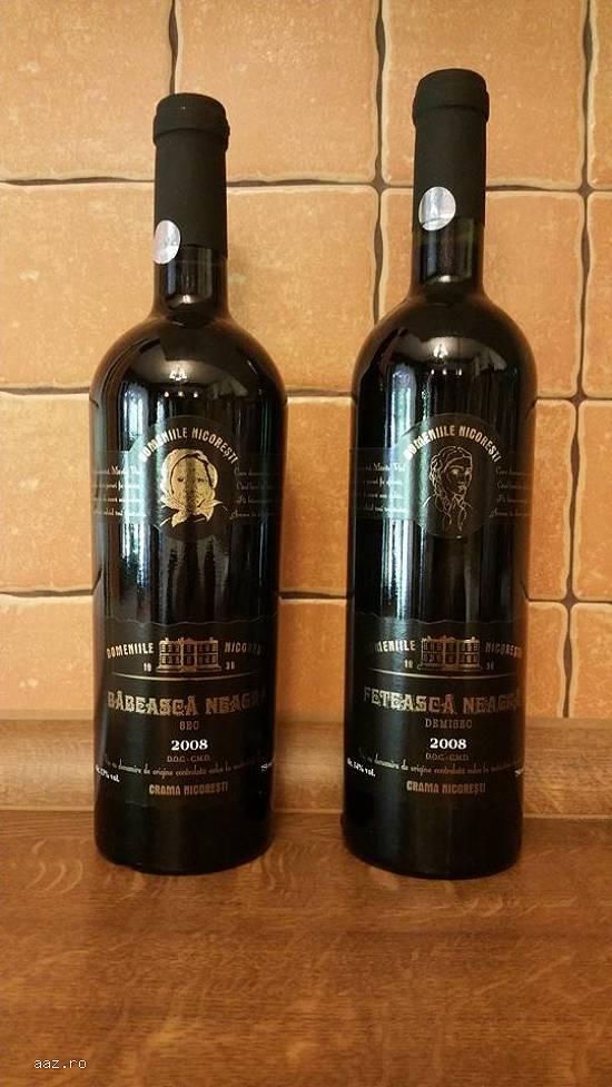 Vand Vinuri de Colectie Feteasca Neagra si Babeasca Neagra