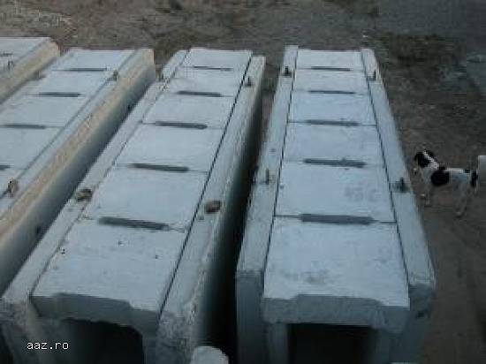 Rigole deschise din beton