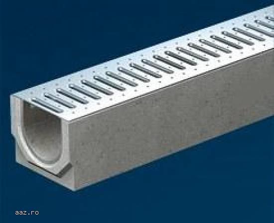 Rigole deschise din beton