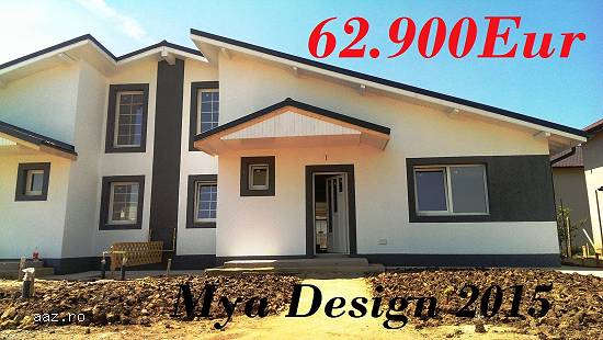 Casa superba 2015 cu 3 camere si gradina