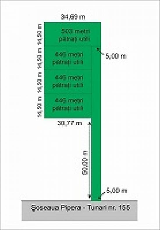 Vand teren Scoala Americana Pipera