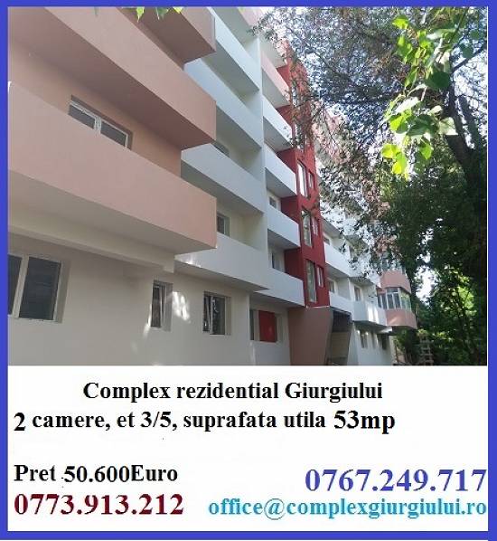 Vanzare apartament 2 camere - Berceni Complex Rezidential