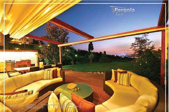 Pergole retractabile SUNTECH