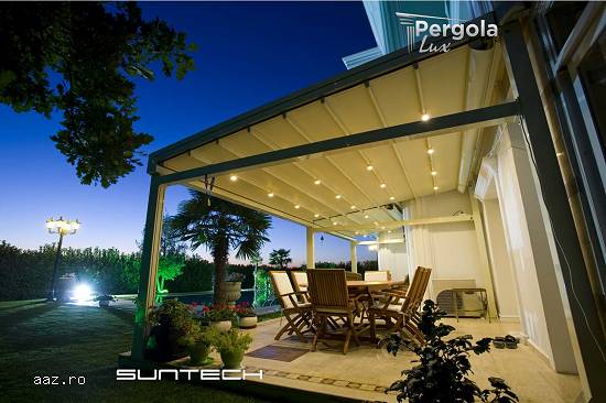 Pergole retractabile SUNTECH