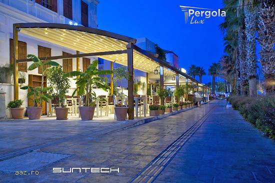 Pergole retractabile SUNTECH