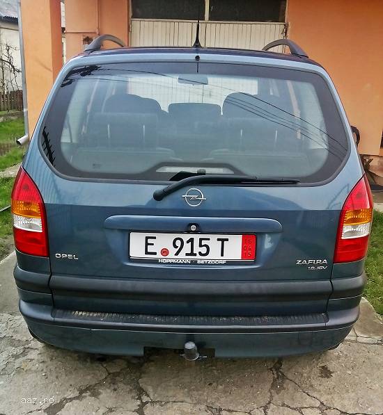 Vand opel zafira 1.6 2001