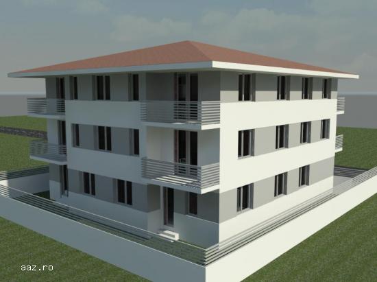 Apartamente 2 camere zona Pipera in bloc nou