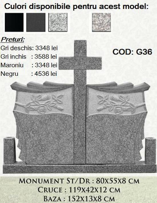 Cruci granit diverse modele ,  preturi foarte mici