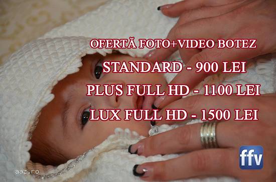 Filmari si fotografii nunta si botez