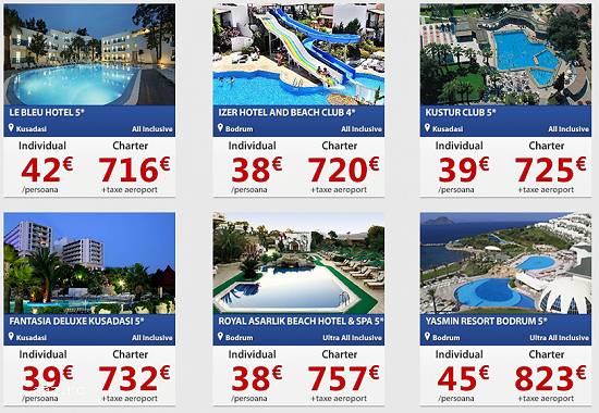 Bodrum - Oferta Charter 7 nopti si sejururi individuale!