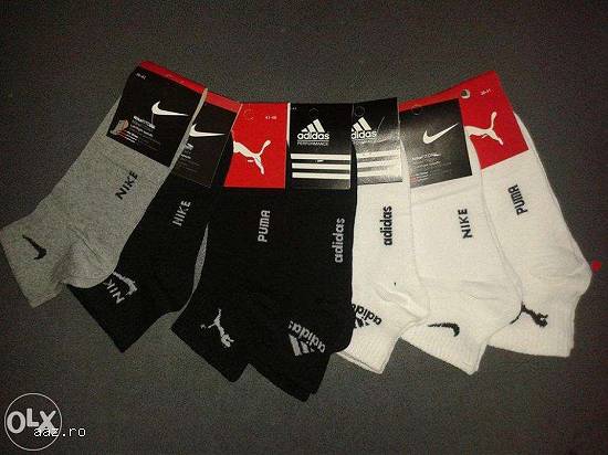 Sosete Nike, Adidas, Puma