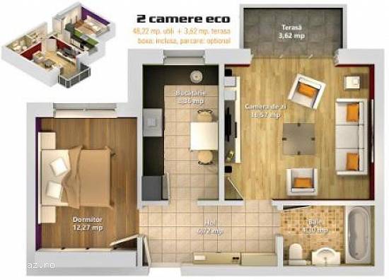 Avantgarden3 Sibiu - apartamente complet finisate,  de la 27000 EURO