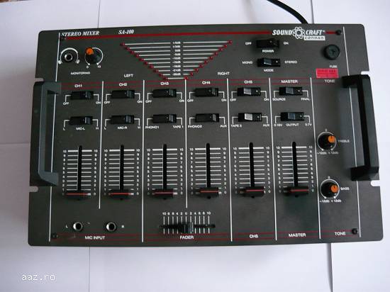 Mixer SoundCraft Conrad SA-100