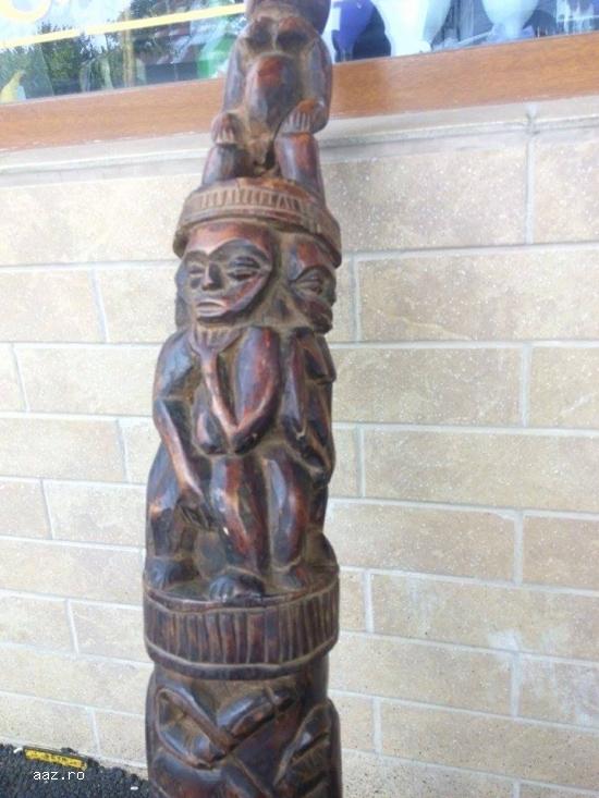 Statueta corn - sculptura