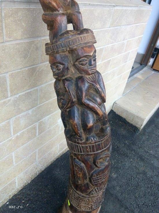 Statueta corn - sculptura