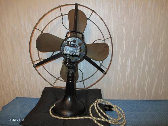 Ventilator antichitate AEG an 1915