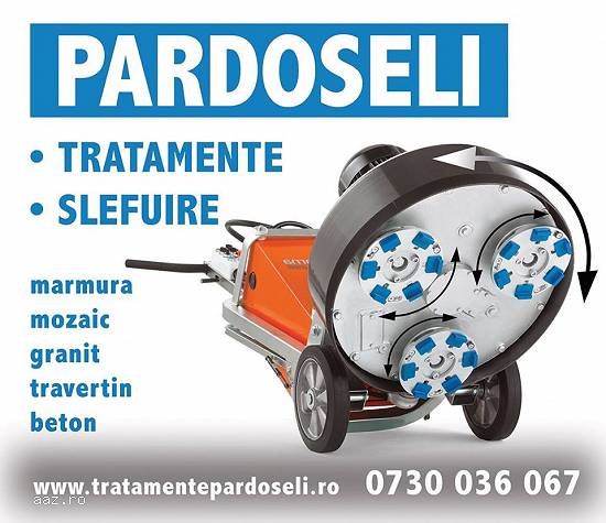 Slefuire pardoseli marmura
