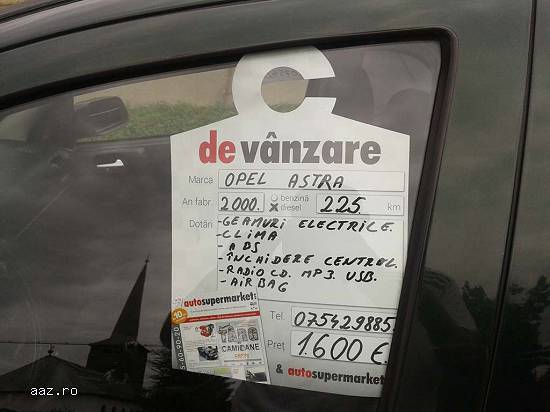 Opel ASTRA,   1600 cmc,   TDI