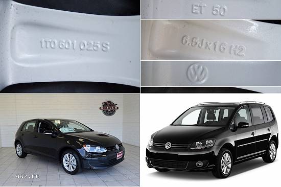 Jante originale VW Golf Touran model Sacramento 16 inch vara