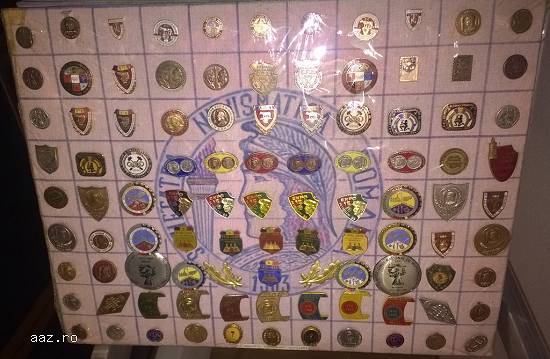 colectie intreaga de epoleti din armata militara romana,   medalii si insigne de toate tipurile