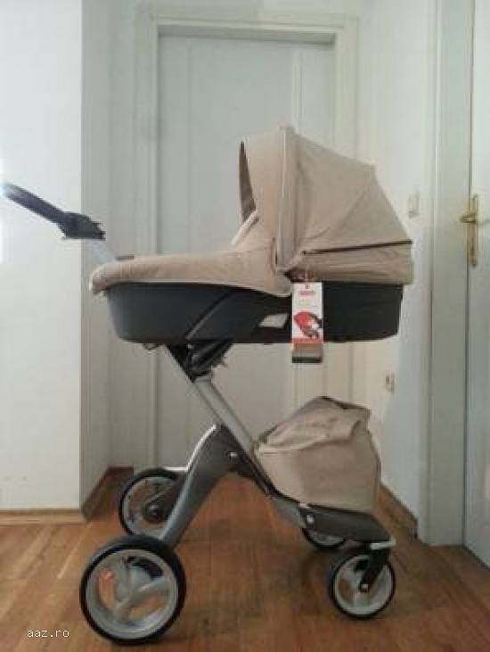 Stokke Xplory V4 cărucior cu landou si scaun auto
