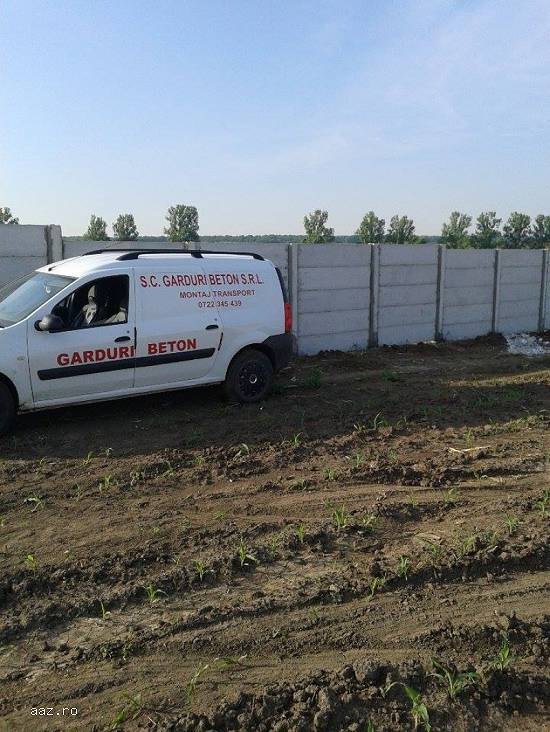 GARDURI BETON MONTAJ SI TRANSPORT 120 LEI ML