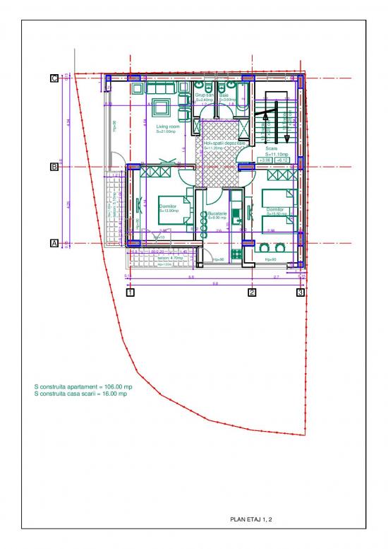 3 camere - Vitan Mall - Mr. Bricolage - bloc 2015