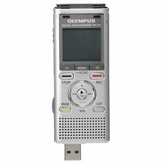 Reportofon digital profesional stereo Olympus WS-821 cu 500 ore inreg