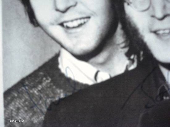 poza cu beatles autentica
