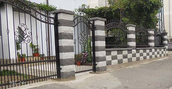 Gard Ornamental din Beton