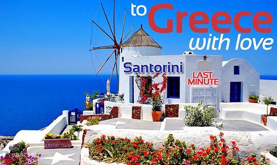 Oferte de nerefuzat,  plecari 19 si 26 Iulie - Charter Santorini !