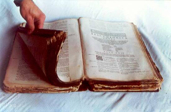 Biblie de Oradea in limba Maghiara din MDCLX