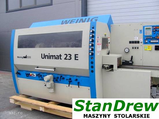 4 planer verso tip Weinig UNIMAT 23 E