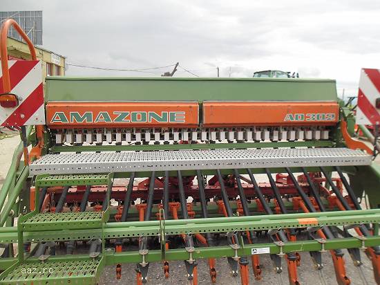Semanatoare de rapita AMAZONE combinata cu grapa rotativa KUHN- Second Hand