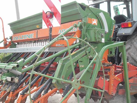 Semanatoare de rapita AMAZONE combinata cu grapa rotativa KUHN- Second Hand