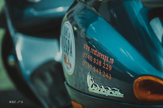 Inchiriaza un scuter Vespa! Rent a Vespa Sibiu