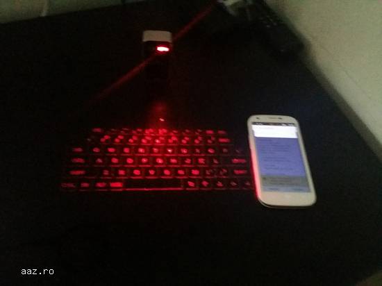 Laser projection Keyboard