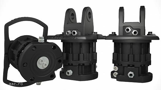 Rotator hidraulic 8 tone (CR-800FX) cu flansa pentru graifer