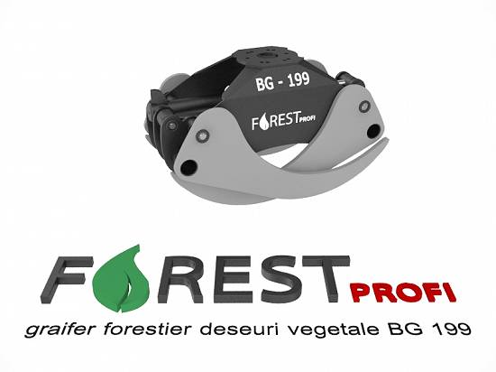 Graifer forestier deseuri vegetale BG 199